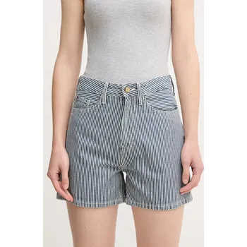 Bavlněné šortky Tommy Hilfiger WW0WW45925 námořnická modř 59X, vel. 30