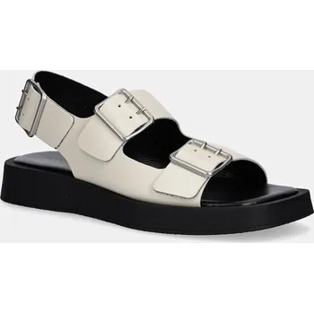 Dámské sandále Kožené sandály Copenhagen Leather CPH794 béžová 01X, EUR 37