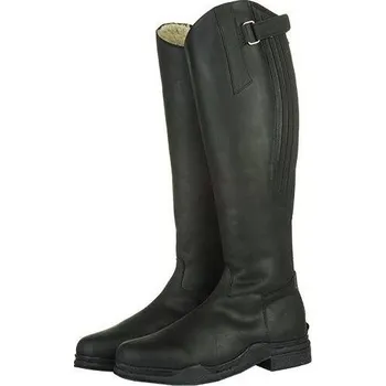 Jezdecká obuv HKM zimní jezdecké boty Country Arctic - černé - 44