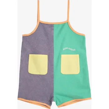 Dětské bavlněné dupačky Bobo Choses 125AB074 zelená 76X, vel. 62