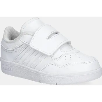 Chlapecké tenisky Dětské sneakers boty adidas Originals HOOPS 4.0 bílá barva, JI3485 00X, EUR 21