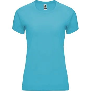 Dámské tričko Bahrain dámské sportovní tričko s krátkým rukávem - Tyrkysová, XL