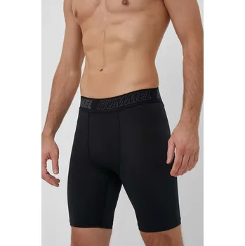 Pánské kraťasy Tréninkové šortky Hummel hmlTE TOPAZ TIGHT SHORTS 213474 černá 99X, vel. XL