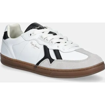 Pánské tenisky Sneakers boty Pepe Jeans BALL CLASS M PMS00042 bílá 00X, EUR 41