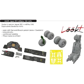 Plastikový model Eduard 1/48 Jaguar GR.1 LööKplus (AIRFIX)