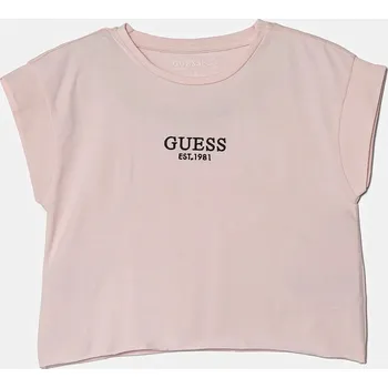 Dívčí tričko Dětské tričko Guess J4BI34.J1314.PPYA růžová 30X, vel. 167