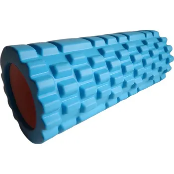 Pěnový válec KUBIsport D85 Masážní válec - roller, MODRÝ