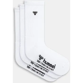 Oblečení a móda Ponožky Hummel 3-pack 225374 bílá 00A, vel. 43/45
