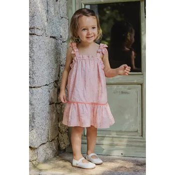 Dámské šaty Dětské bavlněné šaty Tartine et Chocolat oranžová barva, mini, oversize, CA30021 CA30021.80.94 32X, vel. 86