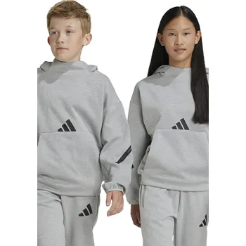 Chlapecké oblečení Dětská mikina adidas IN6063 šedá 90X, vel. 128
