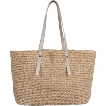 Cestovní taška RILLA Slaměná taška Monk & Anna KAMI stone