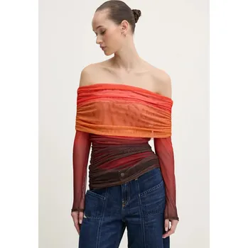 Dámská halenka Halenka Never Fully Dressed Ombre Anastasia NFDTO1472 oranžová 22X, vel. L