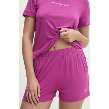 Pánské oblečení Kraťasy Emporio Armani Underwear EW000781.AF12192 růžová 43X, vel. S