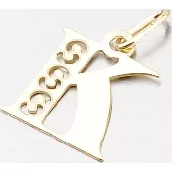 Přívěsek Přívěsek žluté zlato 585 písmeno K 442-0001-K