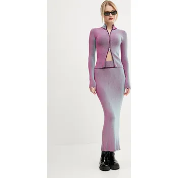 Dámská sukně Sukně Desigual KALMAR růžová barva, maxi, pouzdrová, 25SWFK01 30X, vel. S