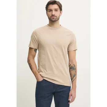 Bavlněné tričko Guess M5RI46.KBW41 béžová 80X, vel. M