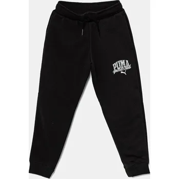 Dětské tepláky Puma CLASS Sweatpants TR černá barva, s potiskem, 685800 99X, vel. 116