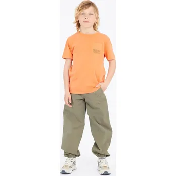 Dětské bavlněné kalhoty Guess L5RB09.WF7B1.PPYA zelená 91X, vel. 158-166