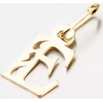 Přívěsek Přívěsek žluté zlato 585 písmeno E 442-0002-E