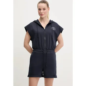 Dámský overall Overal Guess NIGELLA tmavomodrá barva, V5GD03 KCS01 V5GD03.KCS01 59X, vel. XS