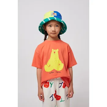 Klobouk Dětský oboustranný klobouk Bobo Choses Wavy 125AI015 zelená 76X, vel. 54