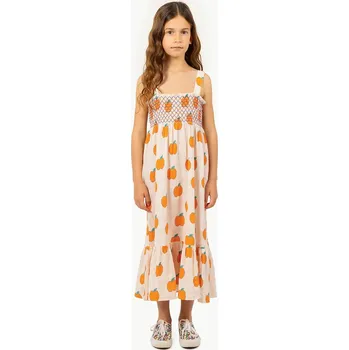 Dámské šaty Dětské bavlněné šaty Tinycottons APPLES DRESS SS25.162 béžová 01X, vel. 98