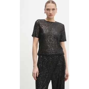 Pánské tričko Tričko Answear.LAB 71411.TLK černá 99X, vel. S