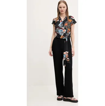 Dámský overall Overal Desigual PAISLEY LACROIX černá barva, 25SWPW20 99X, vel. S