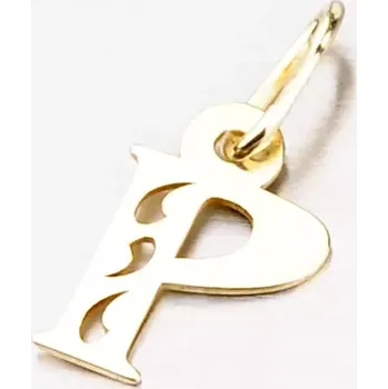 Přívěsek Přívěsek žluté zlato 585 písmeno P 442-0002-P
