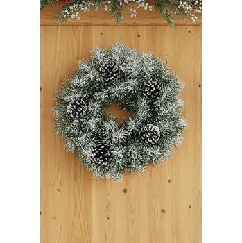 Věnec Věnec CHVOJOVÝ zasněžený