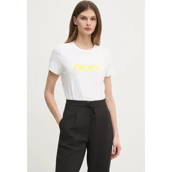 Oblečení a móda Tričko Dkny P4KHCWNA bílá 00X, vel. M
