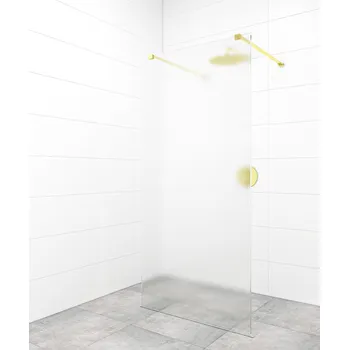 SAT Sprchová zástěna Walk-in 120 cm SAT v barvě profilu zlatá SATBWI120MSZAVZ SATBWI120MSZAVZ