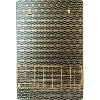 police Tabule s policí SARA zlatá/černá