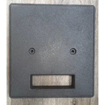 Příslušenství ke kotli přední litinový štít horních dvířek. díl .č. 13 Czech Termocast (Vnitřní litinový štít (izolační litinová deska) pro litinový kotel Termocast )