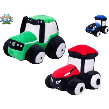 plyšák Farming traktor plyšový 13 cm 0 m+ Kids Globe Modrý
