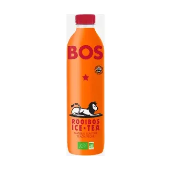 Proteinový nápoj Ledový čaj Rooibos broskev BIO 1000 ml