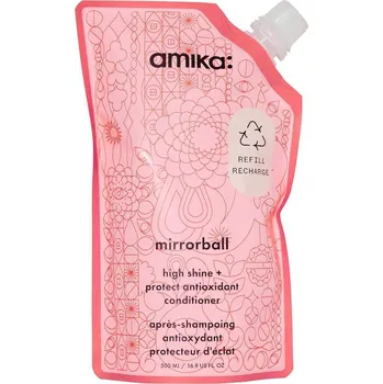 Amika - mirrorball high shine + protect antioxident conditioner Kondicionéry 500 ml unisex
