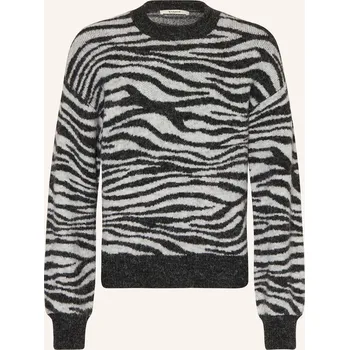 Dámský svetr Garcia Dívčí Svetr, černá / světle šedá, 152