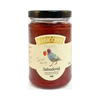 konzervovaná ryba Babiččiny marmelády jahoda 290 g
