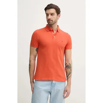 Pánské tričko Polo tričko Tommy Hilfiger MW0MW17771. oranžová 23X, vel. L
