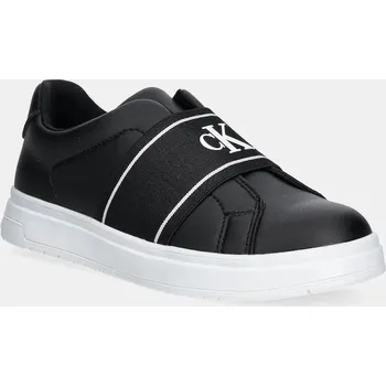 Pánská obuv Sneakers boty Calvin Klein Jeans černá barva, V3X9-82087 V3X9.82087.35.40 99X, EUR 38