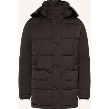 Pánský kabát Strellson Pánská Parka Plaza 2.0 S Umělou Kožešinou, khaki, 54