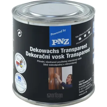 Lak na dřevo PNZ Dekorační vosk Transparent 0.25 l Savana