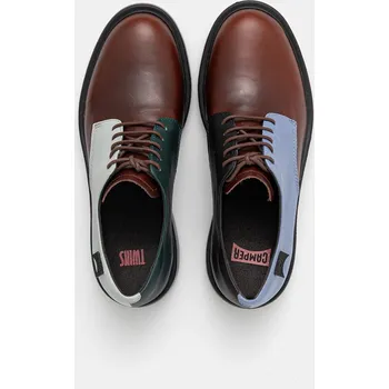 Dámské polobotky Kožené polobotky Camper Twins K100979.015 hnědá 88X, EUR 40