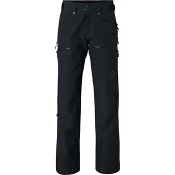 Skialpinistické vybavení Skialpové kalhoty Norrona lofoten Gore-Tex Insulated Pants - caviar black M