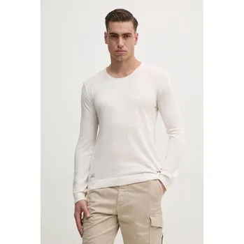 Dámský svetr Svetr s příměsí lnu Pepe Jeans LAYNE PM702519 béžová 01X, vel. S