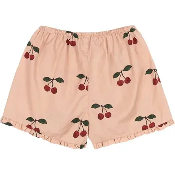 Chlapecké kraťasy Dětské bavlněné šortky Konges Sløjd VERBENA SHORTS GOTS KS102298 růžová 39X, vel. 98