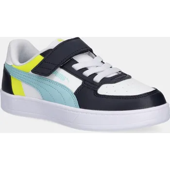 Chlapecká obuv Dětské sneakers boty Puma Puma Caven 2.0 Block AC+ PS tmavomodrá barva, 394462 394462.K 59X, EUR 32.5