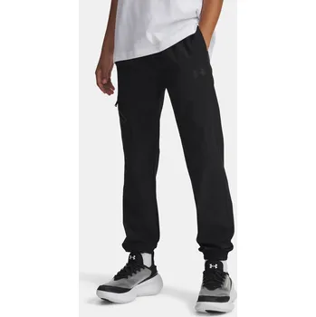 Chlapecké kalhoty Under Armour Unstoppable Wvn Jgr Jr Black 134 tepláky