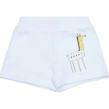Kojenecké šortky Marni MP171B SHORTS M01388 bílá 00X, vel. 72